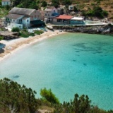 Uvala i plaža Porat, otok Biševo